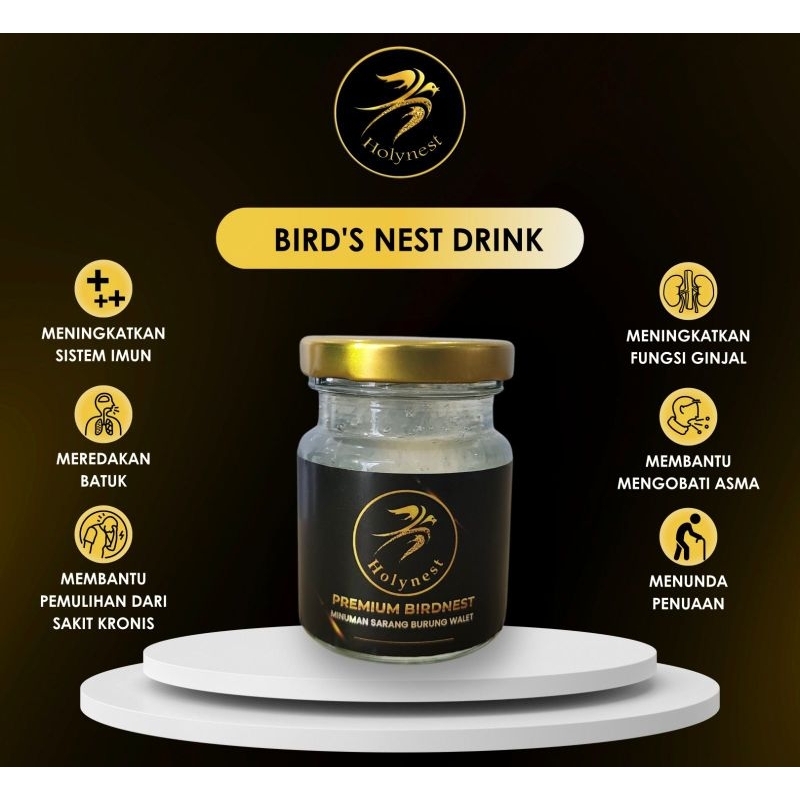 

Birdnest Drink Holynest / minuman sarang burung walet / minuman walet / walet