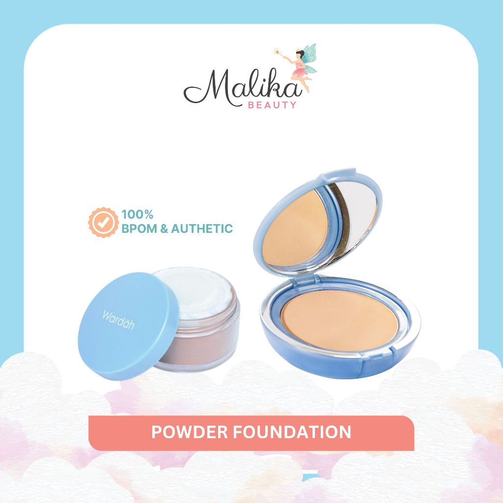 Malika Beauty | WARDAH Lightening Powder Foundation | Wardah Lightening Powder Foundation Refil |War