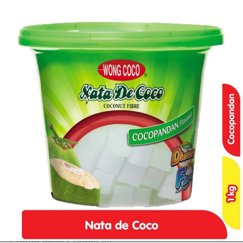 

WONG COCO Nata De Coco Sari Kelapa Cocopandan 1 kg