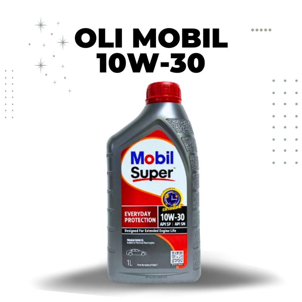 Oli mesin mobil 10w-30 Mobil Super™ (1L)