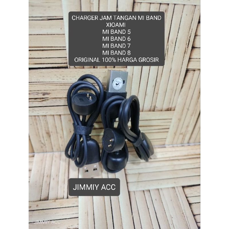 Cahrger original jam tangan mi band 5 mi band 6 mi band 7 mi band 8 original 100%