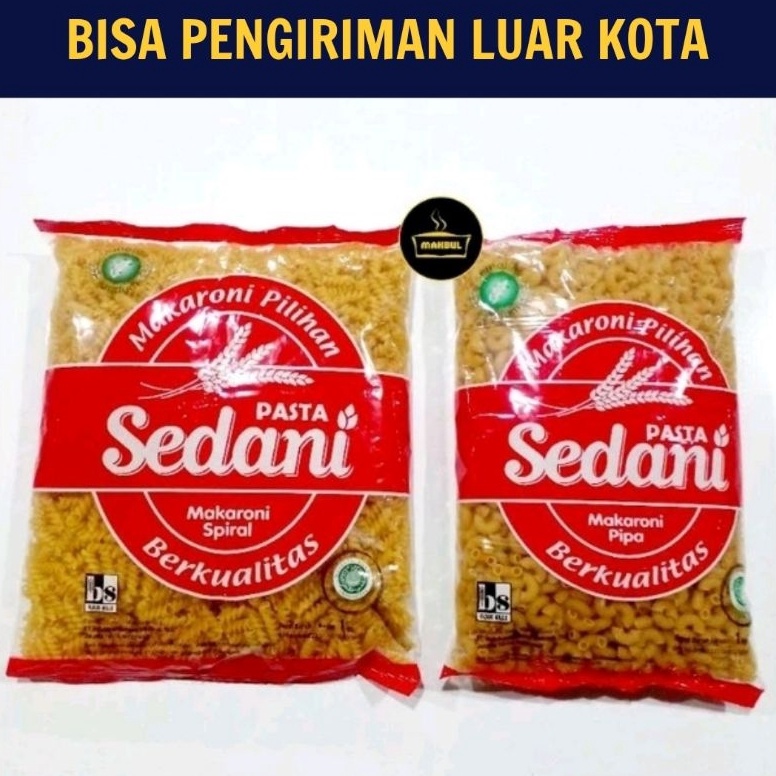 

JQP498 SUPER DISKON Sedani Makaroni Pipa Spiral 1kg