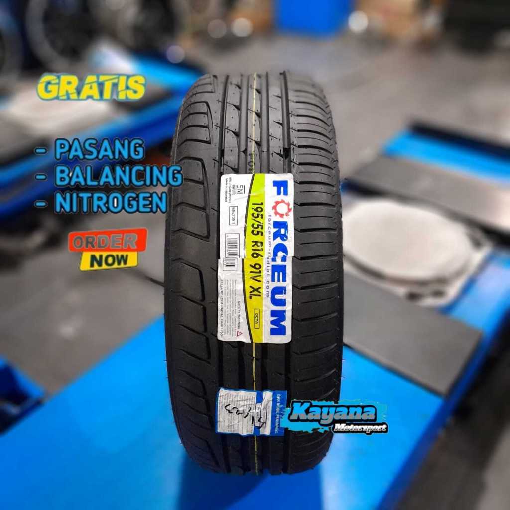 Ban Forceum 195 55 R16 Tubles Forceum Octa ( Gratis Pasang )