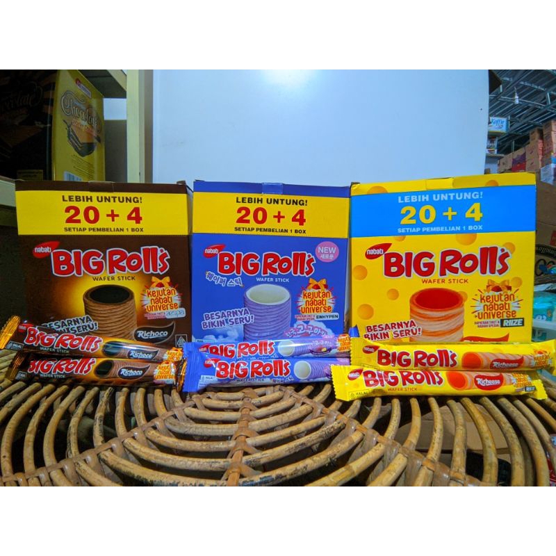 

Nabati Big Rolls Box Isi 20+4×16gr