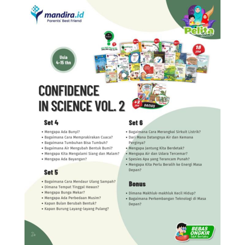 Confidence in Science Volume 2