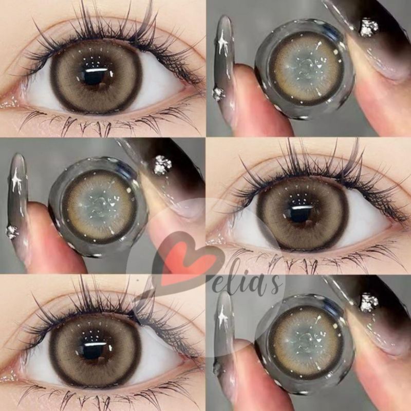 DaRL Brown Softlens Mata Boneka Brown Diameter 16MM | Softlens Mata barbie Brown | Softlens Warna Co