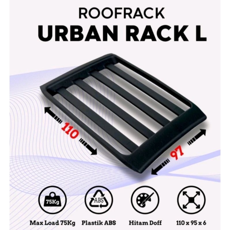 Rak Atas Mobil Urban Besar/ Roof Rack Mobil Urban Large