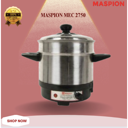 MASPION MULTICOOKER MEC 2750 ELEKTRIK COOKER/MEC2750/MEC-2750/MEC 2750/ELEKTRIK COOKER/MASPION MULTI