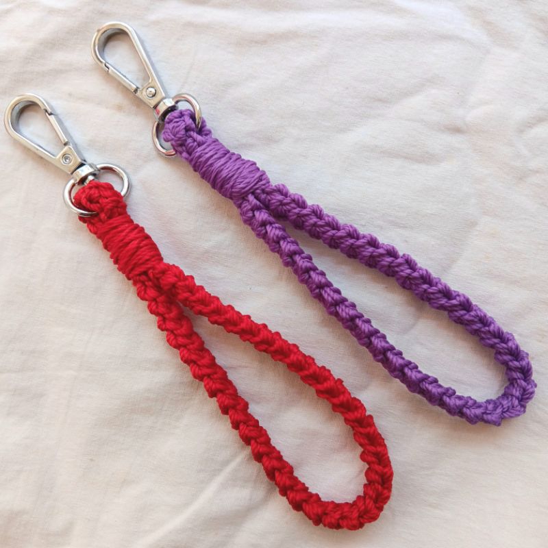 Gantungan Rajut Tali Tas dan Dompet