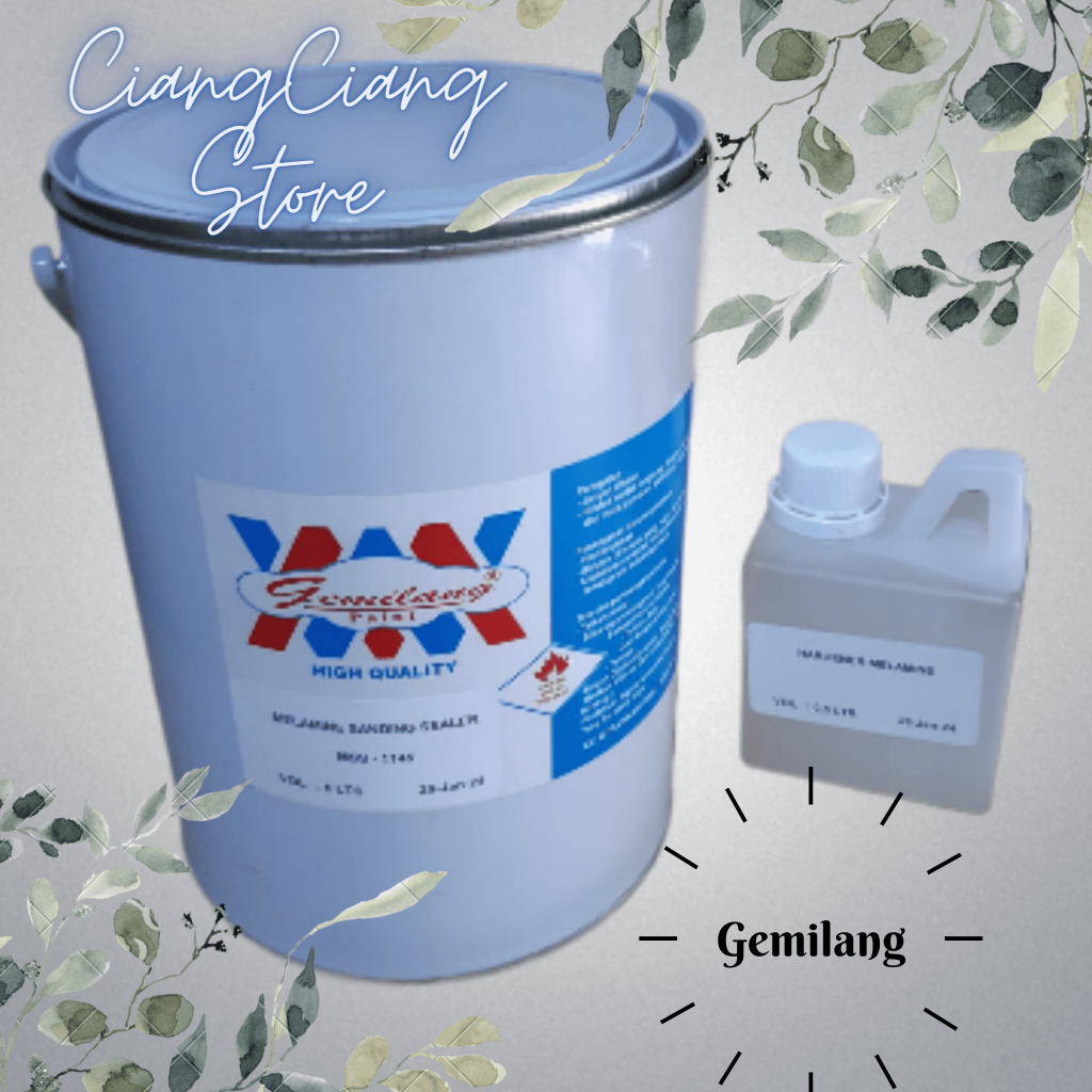 MELAMINE SANDING SEALER + HARDENER GEMILANG