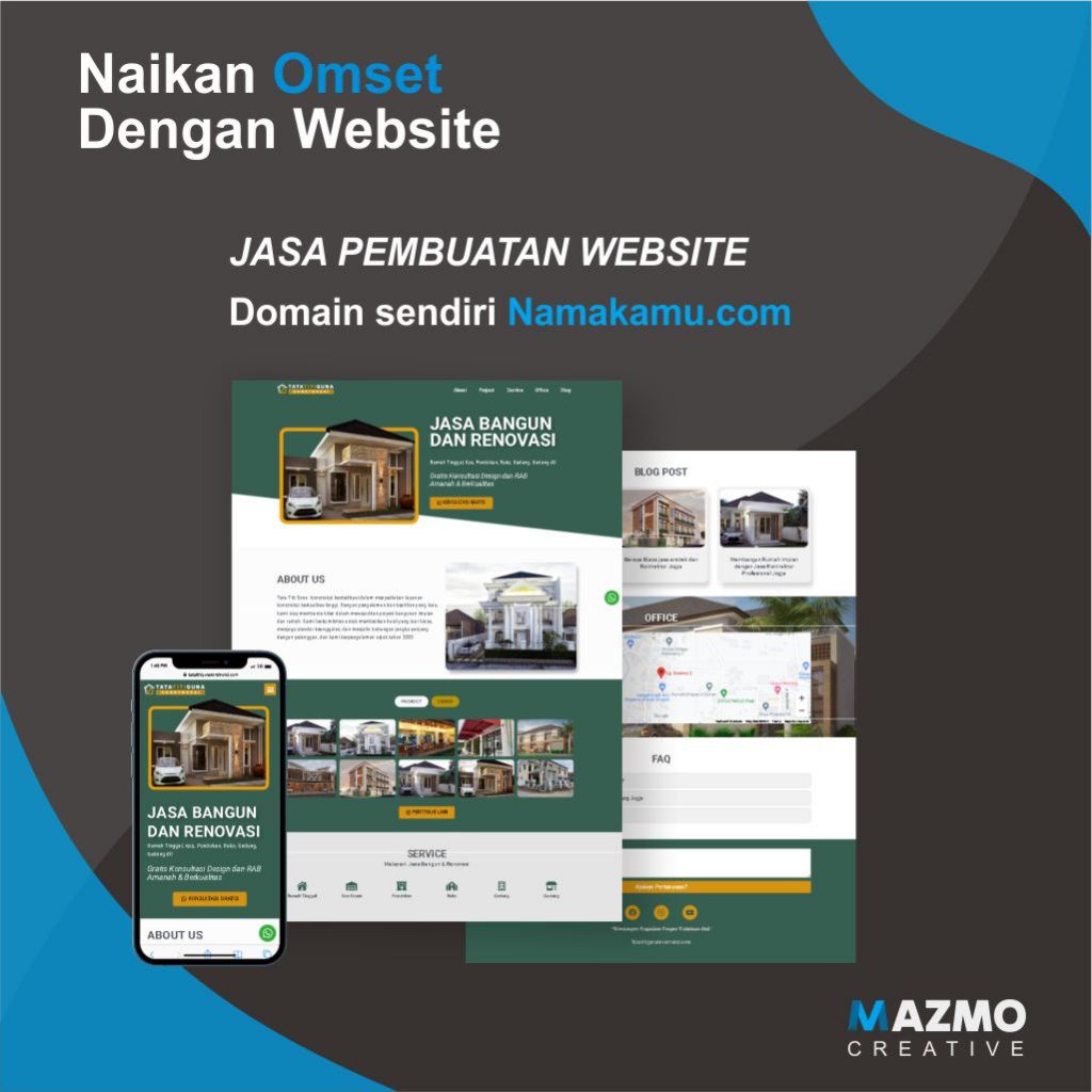 Jasa Pembuatan Website company profile | portfolio | landingpage | toko online