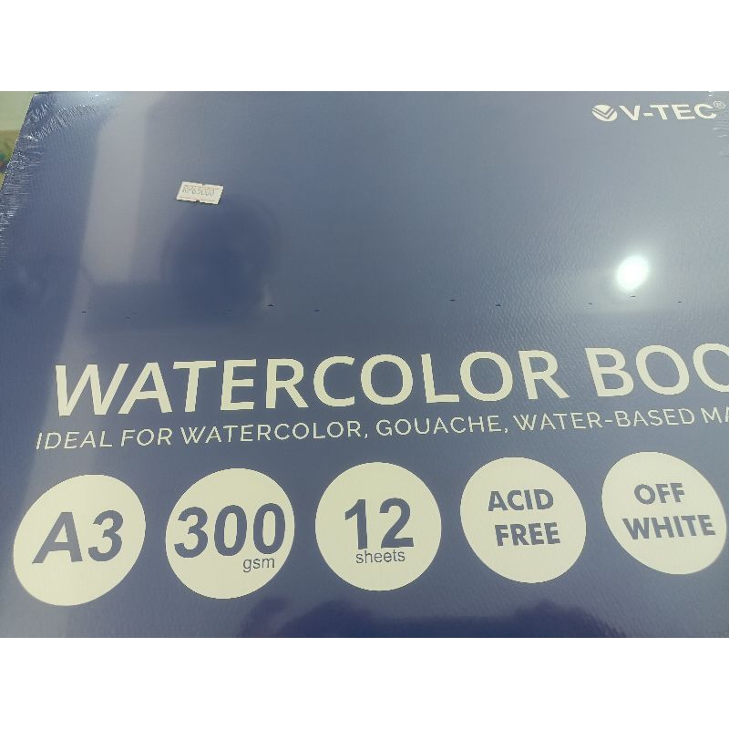 

Kertas Water Colour 300g A3 VTEC