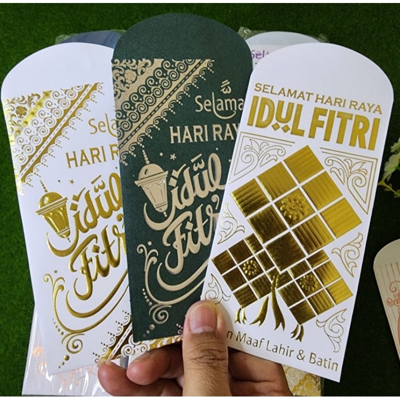 

1Pak Amplop Lebaran Ukuran Besar Isi 50 Lembar Premium Mewah Angpau Ukuran L Poli Exclusive