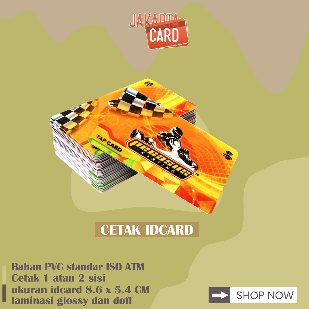 Cetak Kartu Id Card / Plastic PVC / Kartu Member / ID Card Express