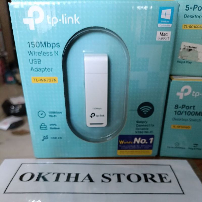 TPLINK TL-WN727N TPLINK Wireless N USB Adapter TL-WN727N