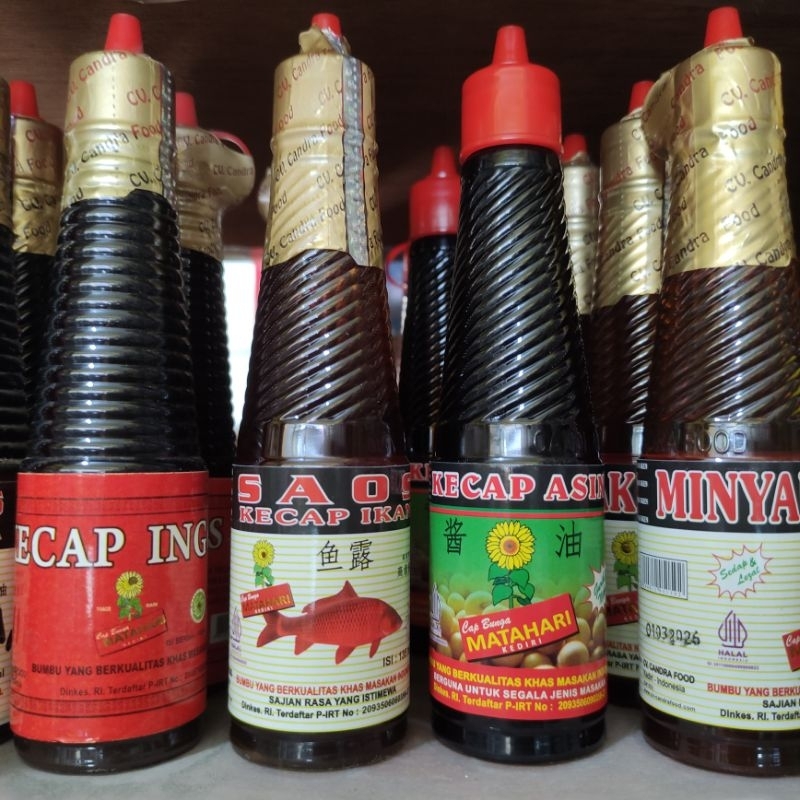 

Kecap Asin cap Bunga Matahari 135ml