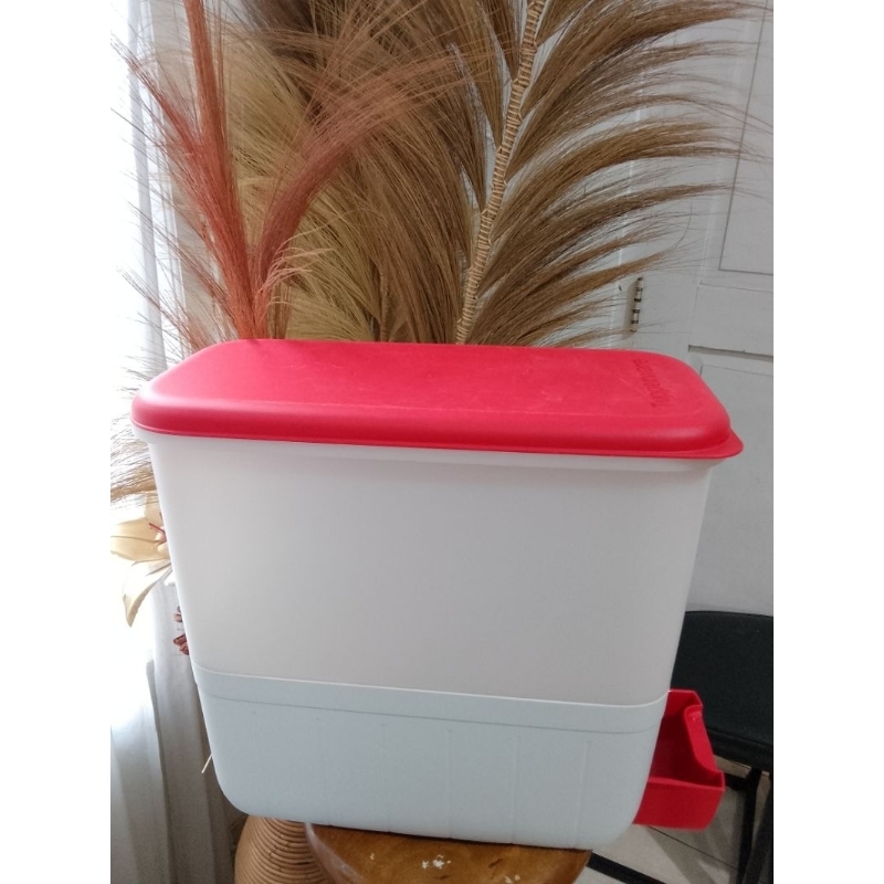 Rice smart Tupperware, Tempat beras 10 kg, Preloved