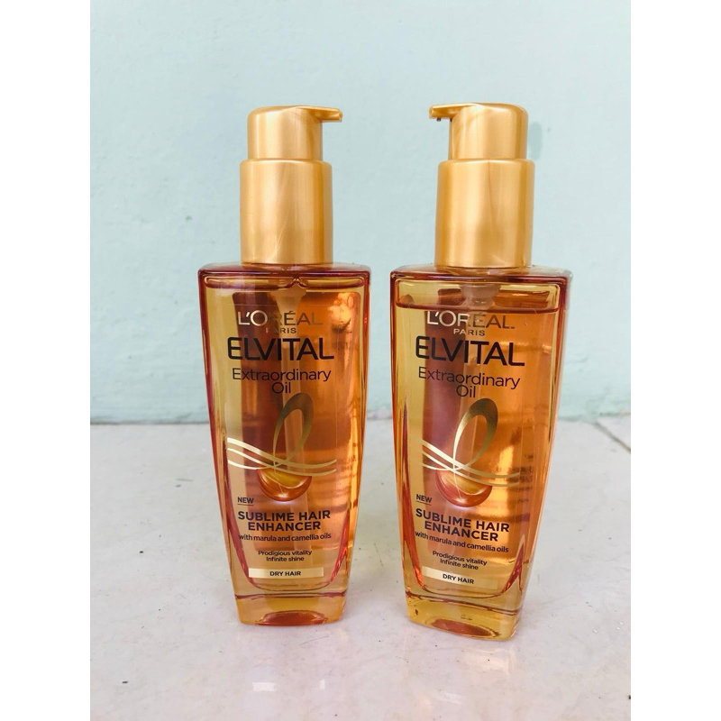 Preloved: L'ORÉAL ELVITAL Extraordinary Oil Sublime Hair Enhancer