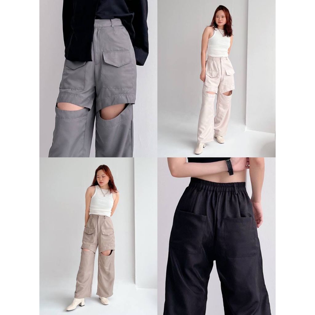 Kirei 0012 Celana Panjang Wanita Bahan Premium Giordano Korean Style