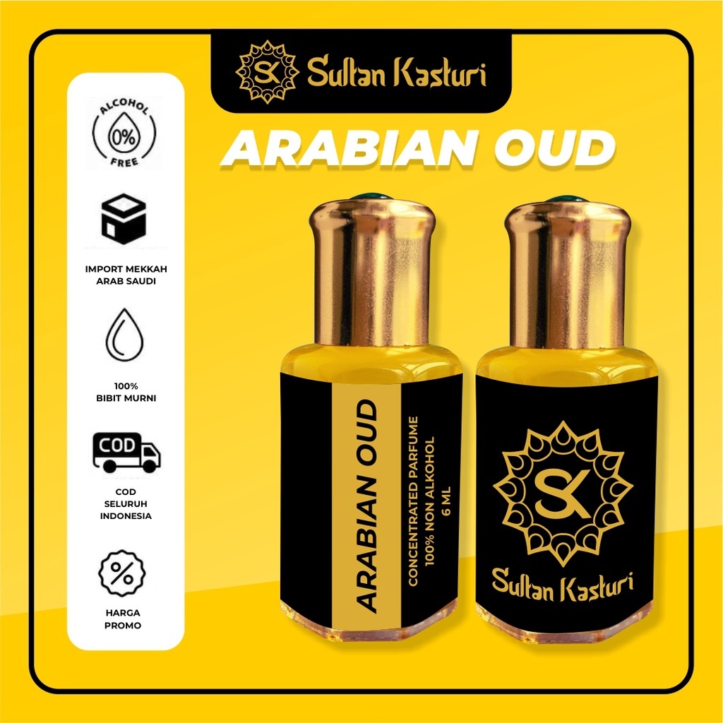 Parfum Sholat Arabian Oud Minyak Wangi Arabian Oud Original