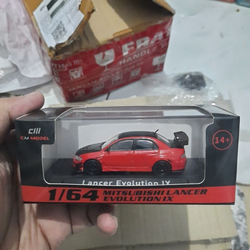 cm model mitsubishi lancer evolution ix low wing
