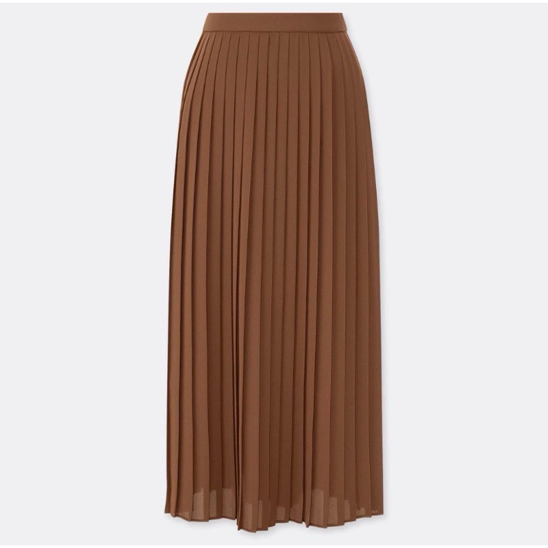 PRELOVED UNIQLO Chiffon pleated skirt/ Uniqlo sifon skirt/ Uniqlo pleated skirt/ Rok plisket Rapi by
