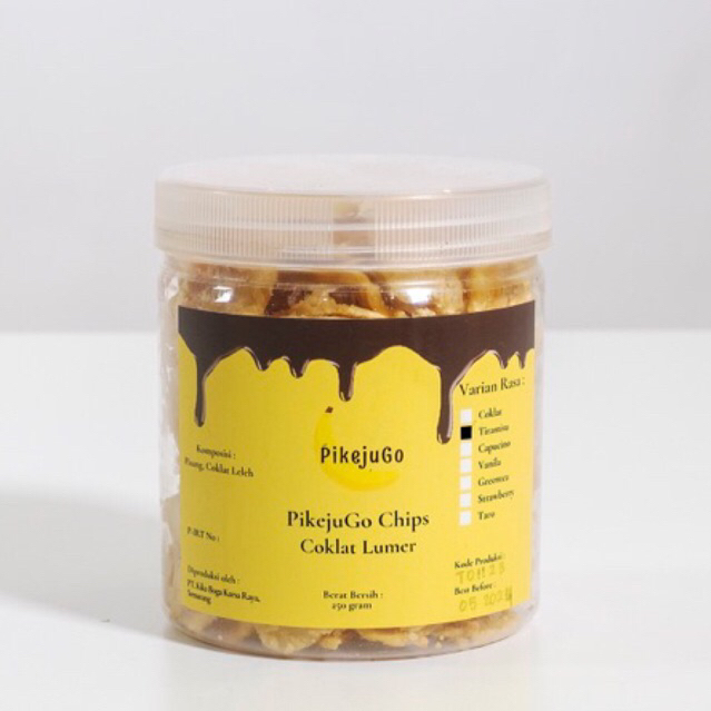 

PikejuGo Keripik Pisang Lumer Tiramisu - 250 gram