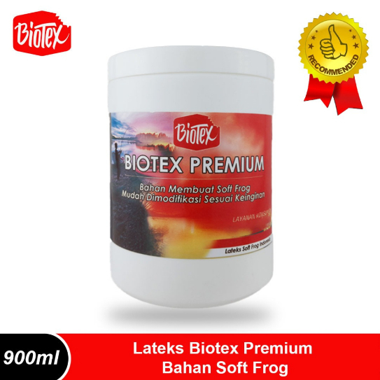 Biotex Premium Bahan Bikin Soft Frog Kemasan 900 ml