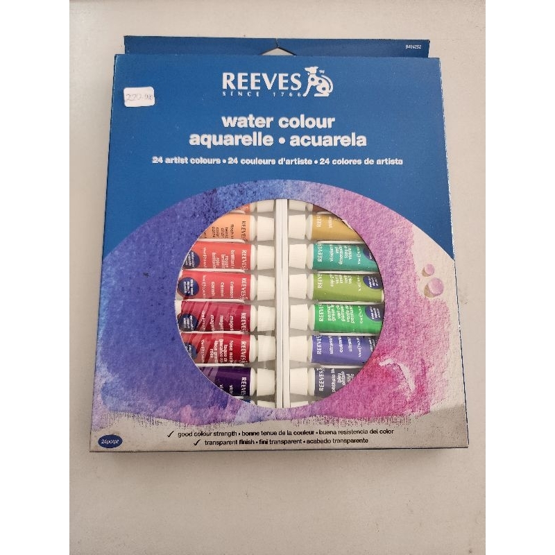 

Water Colour Reeves 24 X 10 ML