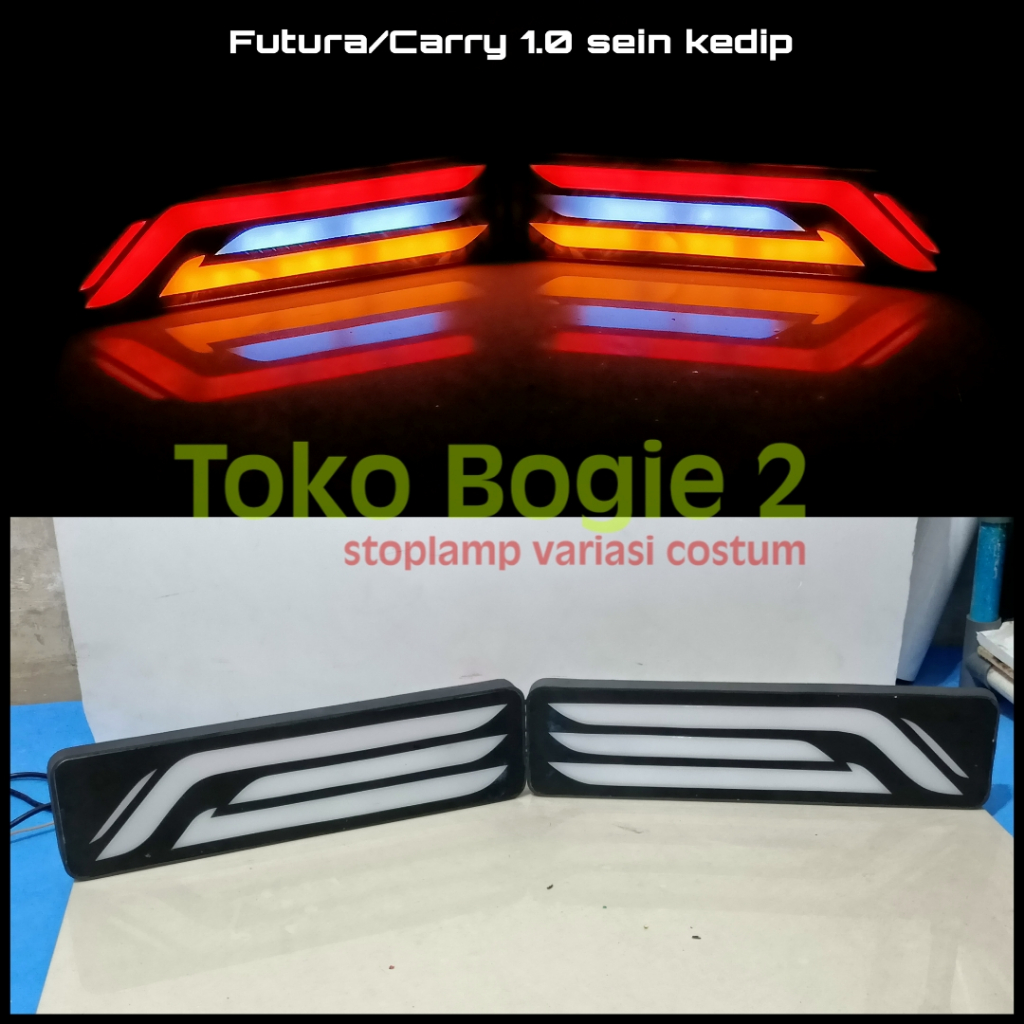 LAMPU REM MOBIL PICKUP FUTURA - CARRY 1.0 LED VARIASI SEIN KEDIP
