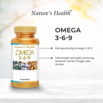 Natures Health Omega 3-6-9 45'S