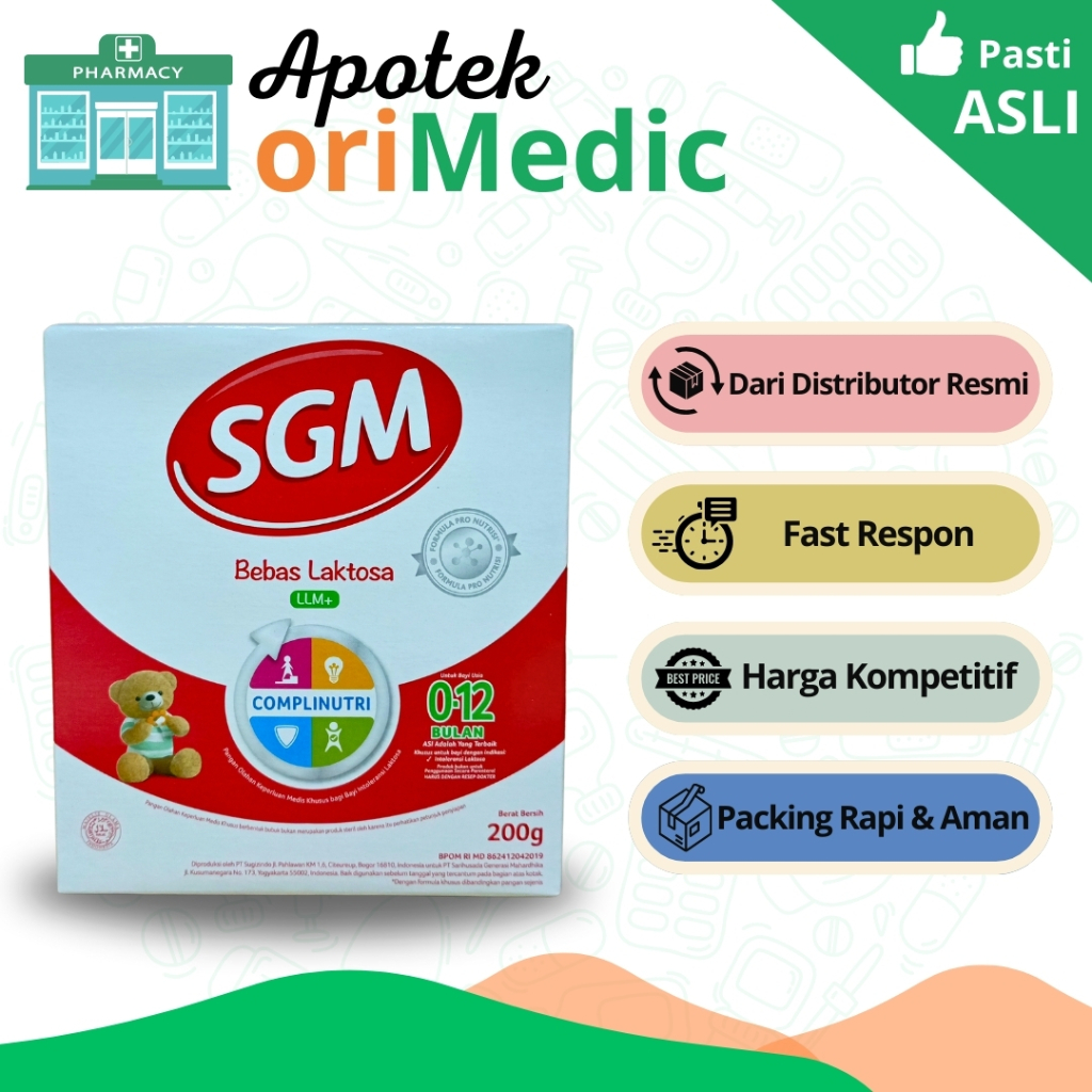 SGM LLM+ Bebas Laktosa 200g