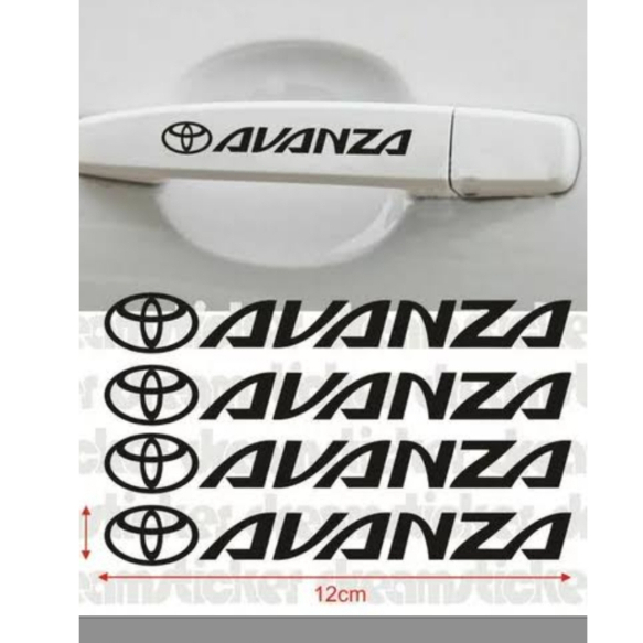 STICKER CUTTING MOBIL AVANZA