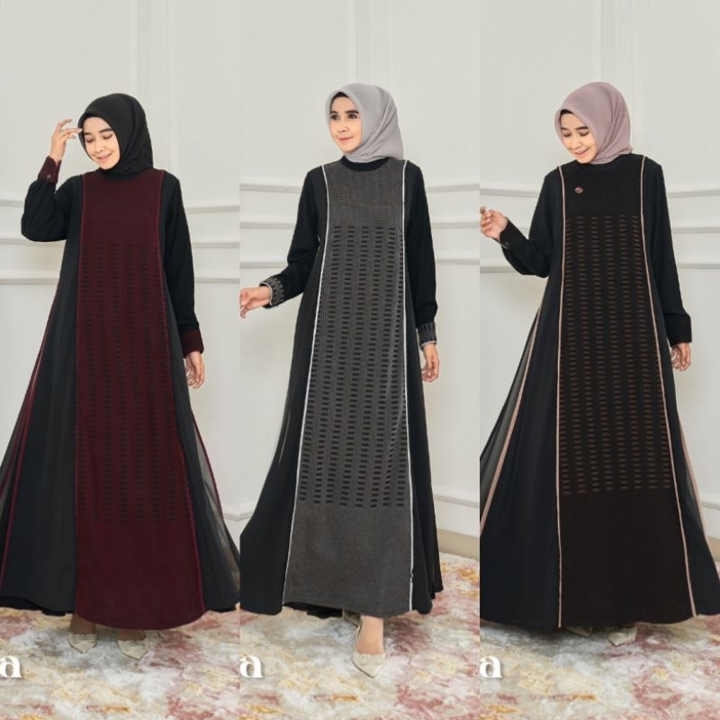 SHANIKA DRESS BY MAREVI TERBARU ORIGINAL (HANYA SIZE STANDAR)