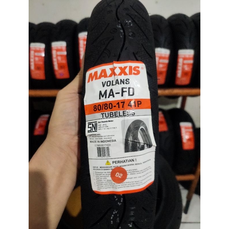 VOLANS BAN TUBELES 80/80-17 MAXXIS VOLANS  MA-FD