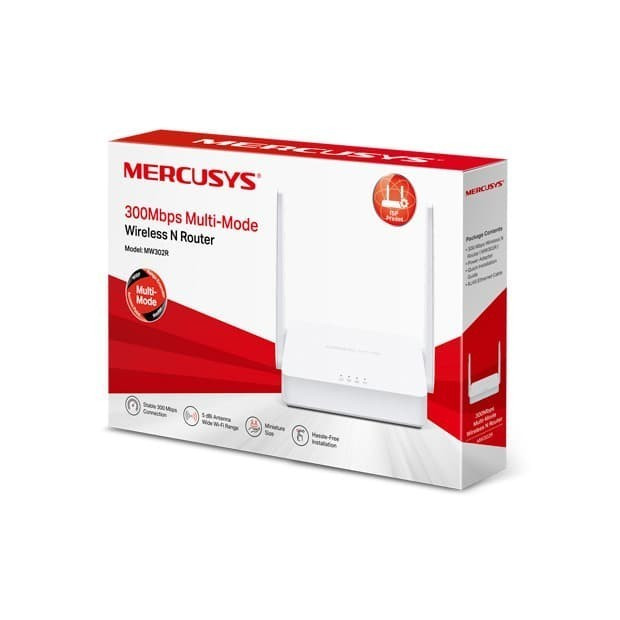 Router Wireless MERCUSYS MW302R 300Mbps Multi-Mode - Mercusys MW302 R