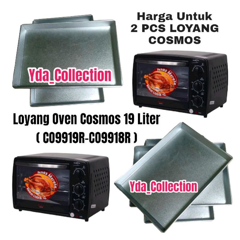 2 PCS LOYANG OVEN COSMOS CO9919R CO9918R / LOYANG OVEN COSMOS 19 LITER / LOYANG OVEN LISTRIK /