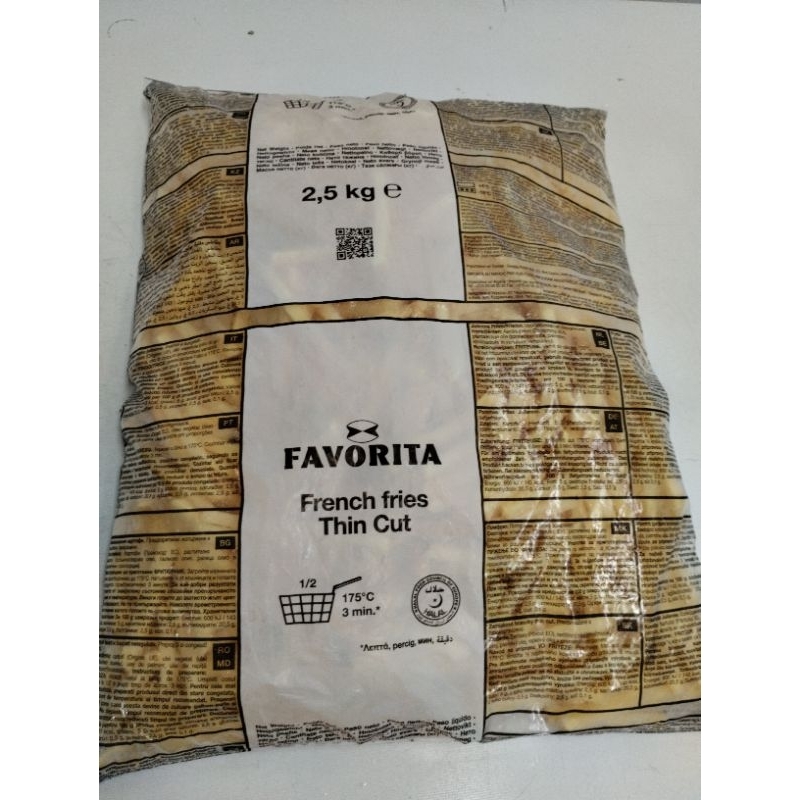 

Kentang Shoestring Thin Cut uk 2,5 kg