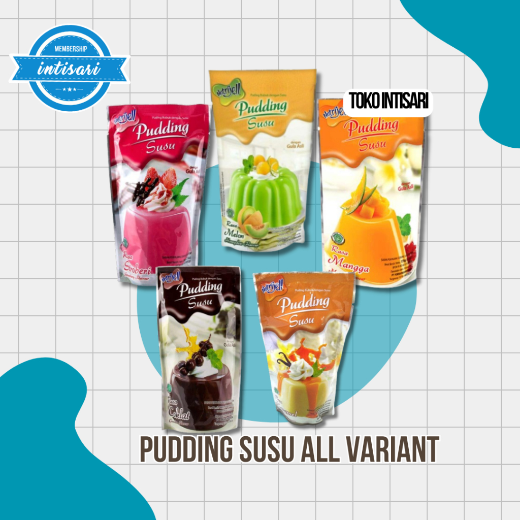 

Pudding Susu All Variant puding susu nutrijel (PCS)