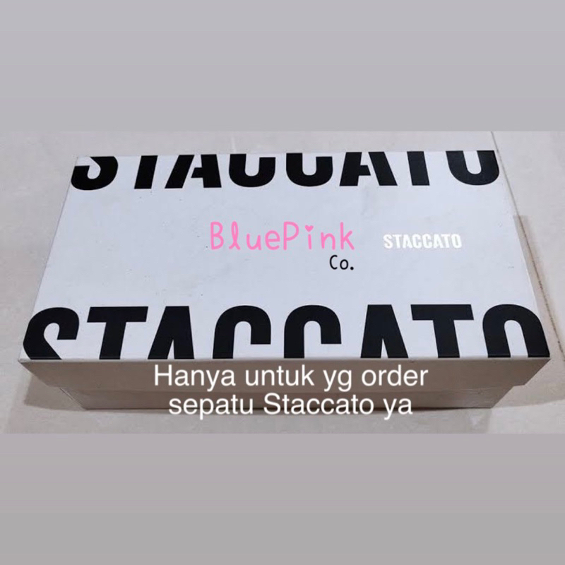 

Tambahan Extra Box Staccato ORIGINAL Bluepinkco