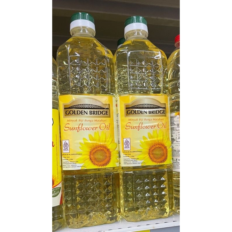 

golden bridge sunflower oil minyak biji bunga matahari