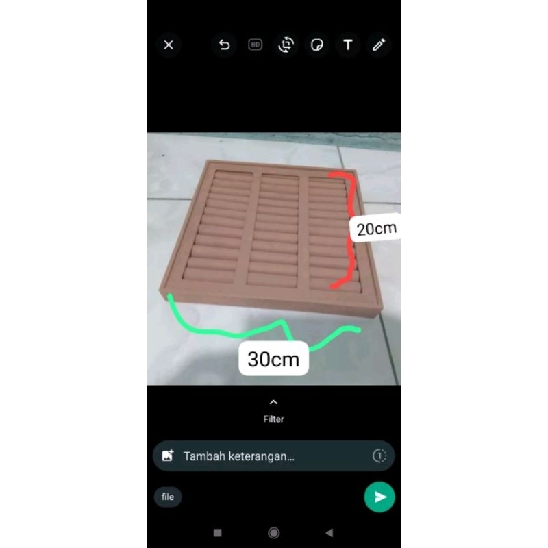 nampan gelang bangle custom