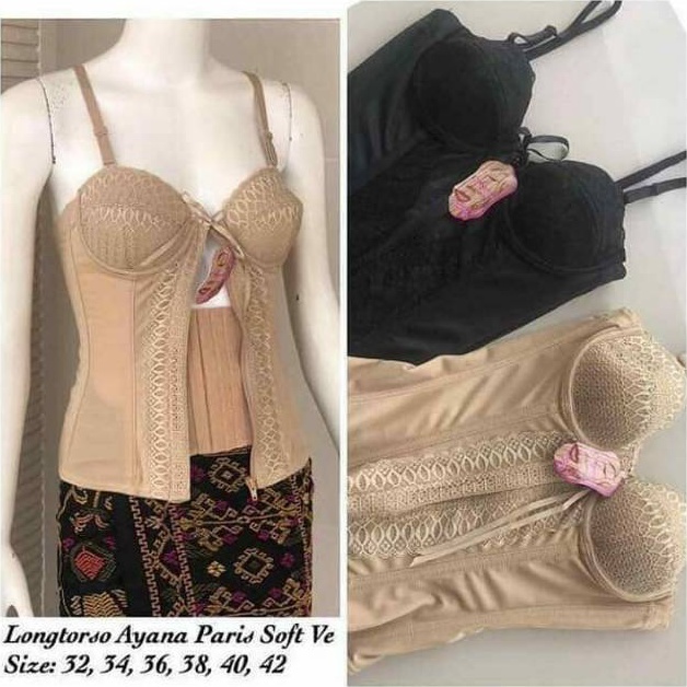 ART Y53B COD Longtorso Ayana Paris Soft Ve Original  Kemben daleman Kebaya
