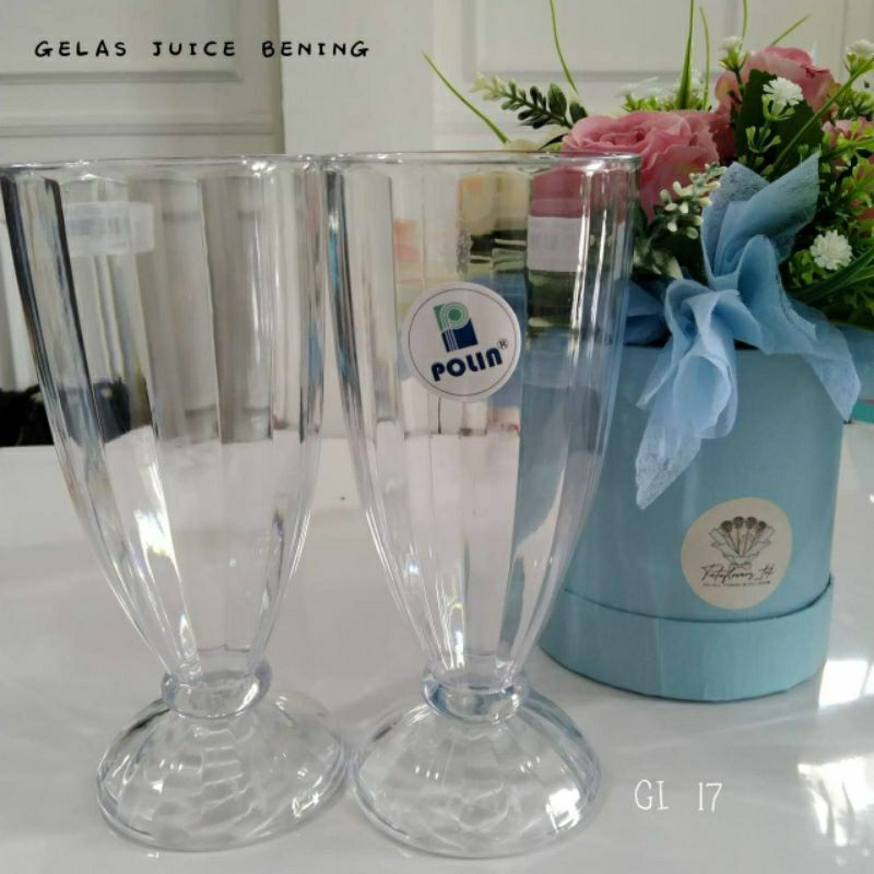 Gelas Jus Bening akrilik