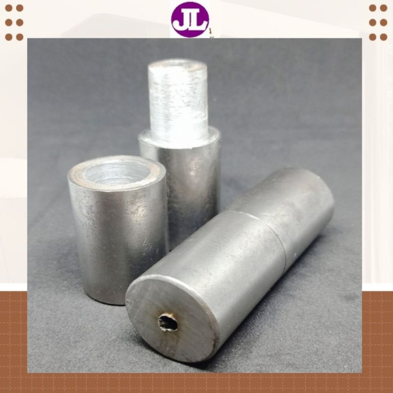 Engsel Bubut Besi As 1 1/4 Inch Panjang 9 Cm Komponen Pintu Pagar Besi Engsel Besi As 1 1/4 Inch Pan