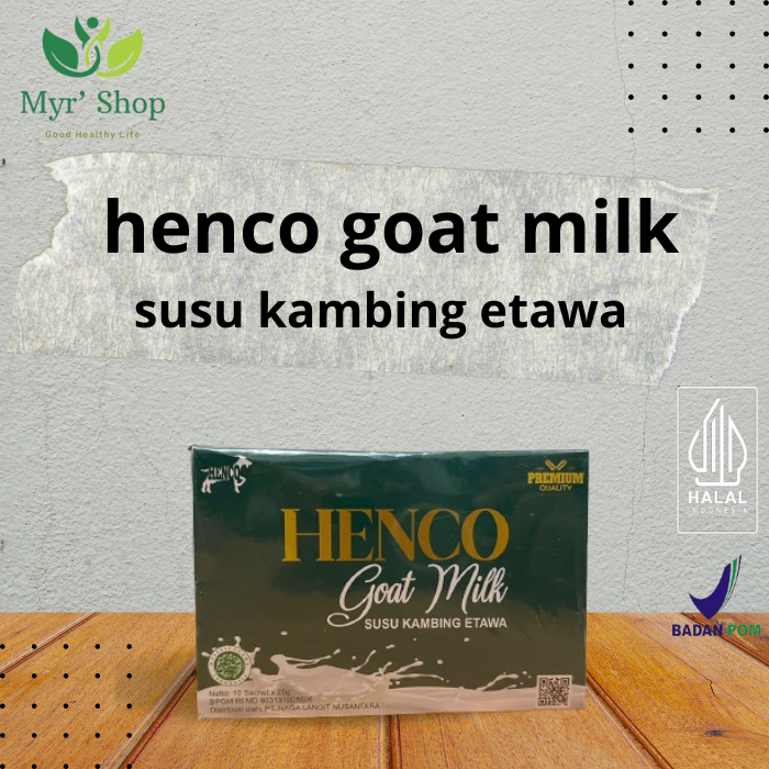 

HENCO GOAT MILK Susu Kambing Etawa | 100% ORIGINAL