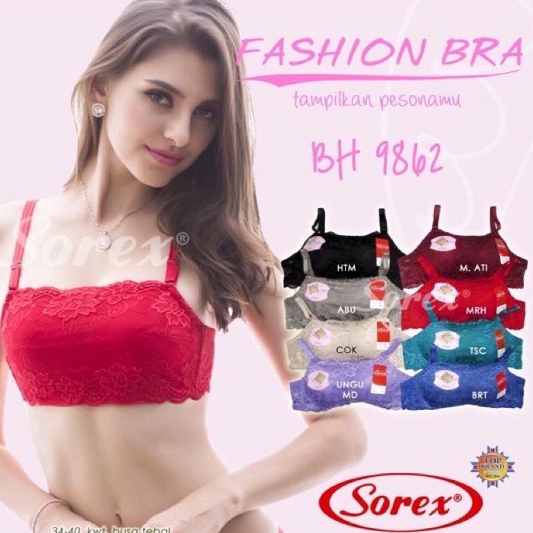 ART D66E ARA98STORE  BH BRA KEMBEN SREX 9862 ADA KAWAT BUSA SEDANG KAIT 2  BH KEMBEN SOREX  ASLI SOR