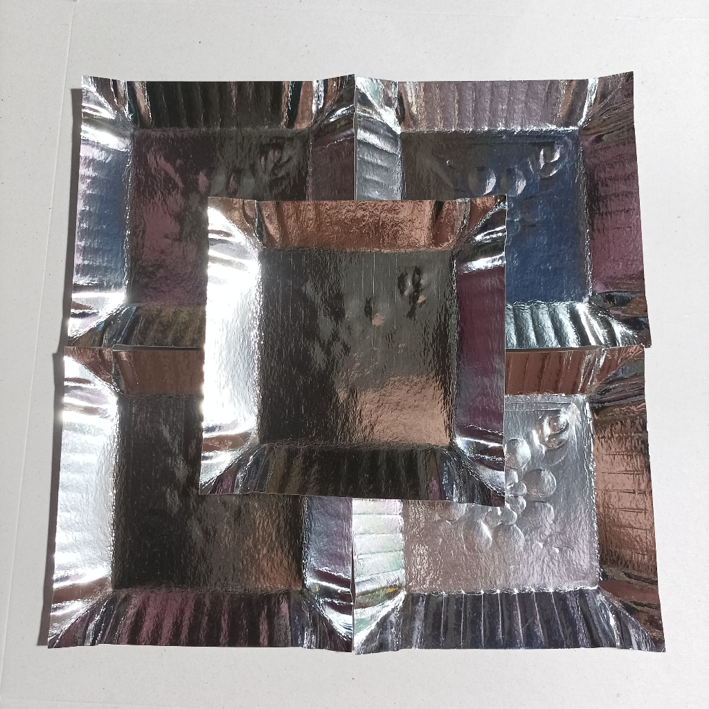 PIRING KUE KERTAS / LEPEK KOTAK ISI 10 PCS