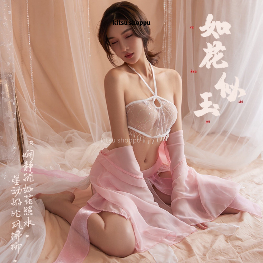 KTS 8814| Lingrie Sexy Hot Cosplay Costume Dinasty Chinese Girl/ Lingerie Sexy Hanfu Premium/ Kostum