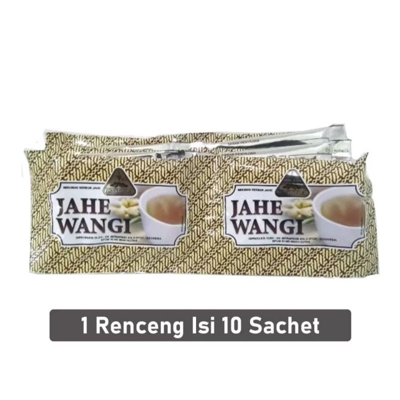 

intra jahe wangi isi 10 - jahe wangi instan - minuman jahe instan